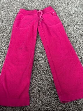 Old Navy Bright Pink Fleece Jogger Pants for Kids